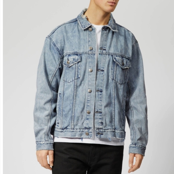 Ksubi Oh G Acid Trip Trash Denim Jacket